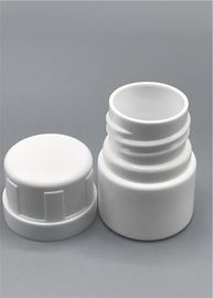Okrągłe Tłuszczowe Butelki Pigułki Z Tworzyw Sztucznych 30 ml Z Nakrywką Do Medycznego Opakowania Przemysłowego