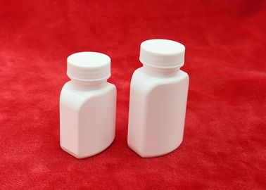 61mm Wysokość Biała butelka uzupełniająca, zakrętka Pojemnik do przechowywania butelek na pigułki