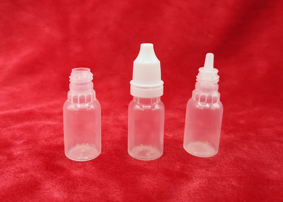 Butelki z zakraplaczem do oczu o pojemności 10 ml z polipropylenu, które można sterylizować w autoklawie na gorąco