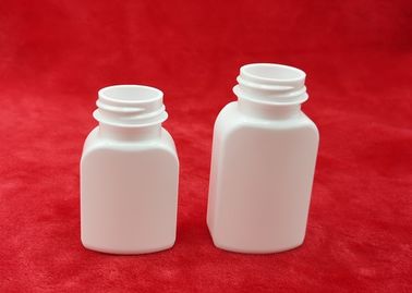 45ml Kwadratowe plastikowe butelki do formowania wtryskowego z rozdmuchiwaniem do pakowania tabletek