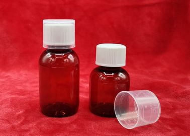 Pakiet medyczny Butelki farmaceutyczne PET Wysokość 69 mm Brązowy / Przezroczysty kolor