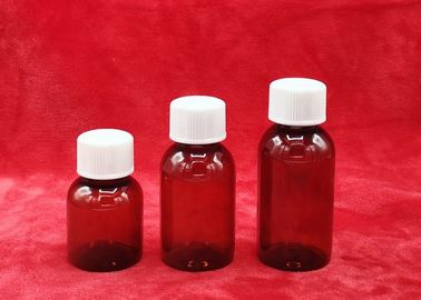 Custom Capacity Farmaceutical PET Bottle, 1mm Grubość ścianki Farmaceutyczne plastikowe butelki do leków